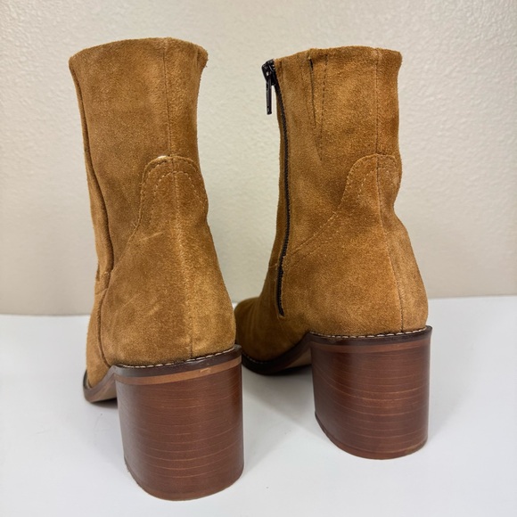 PORTLAND LEATHER Patina Oslito Suede Boots in Sand Orig $265 - Picture 7 of 12
